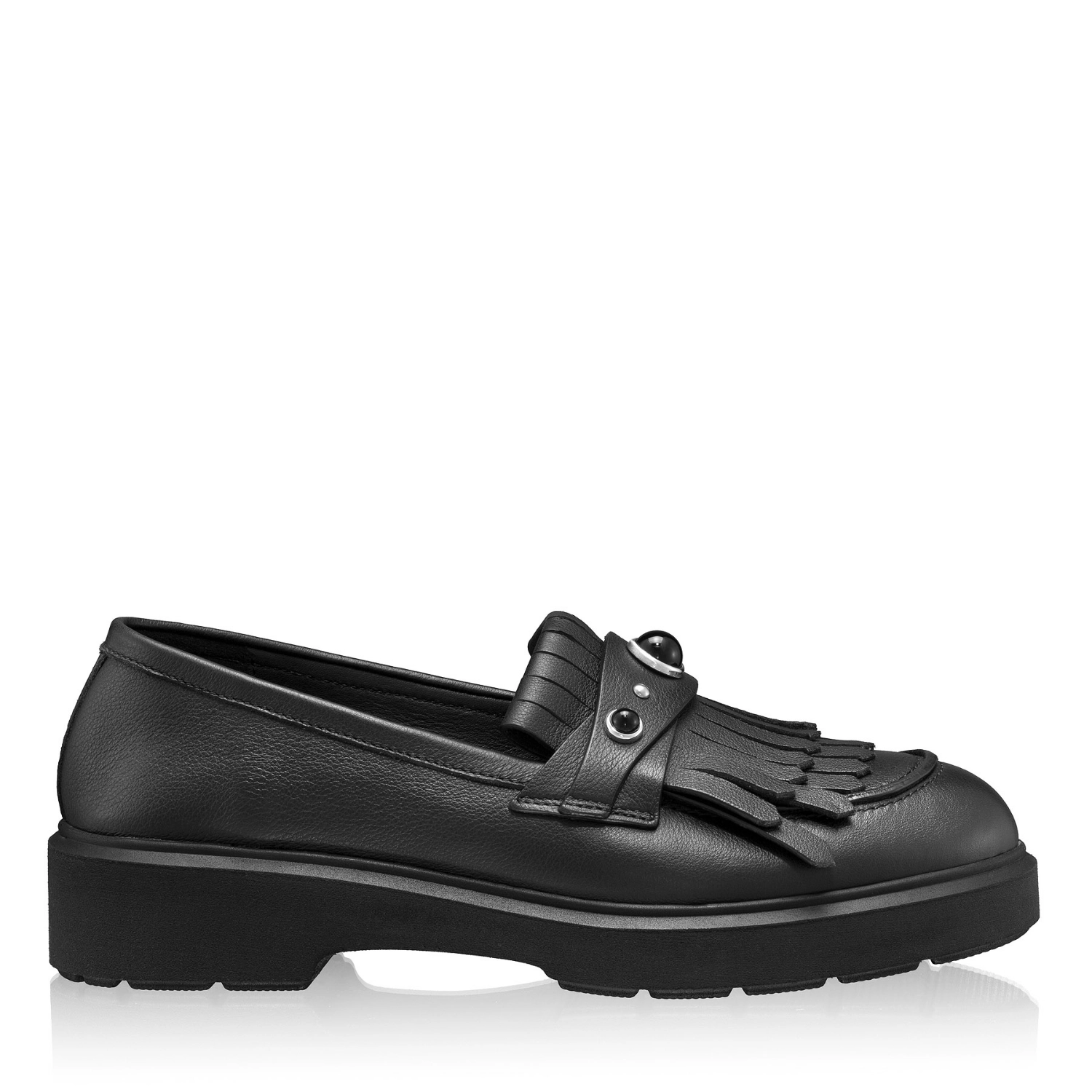 Imagine Pantofi Casual Dama 8542 Vitello Negru