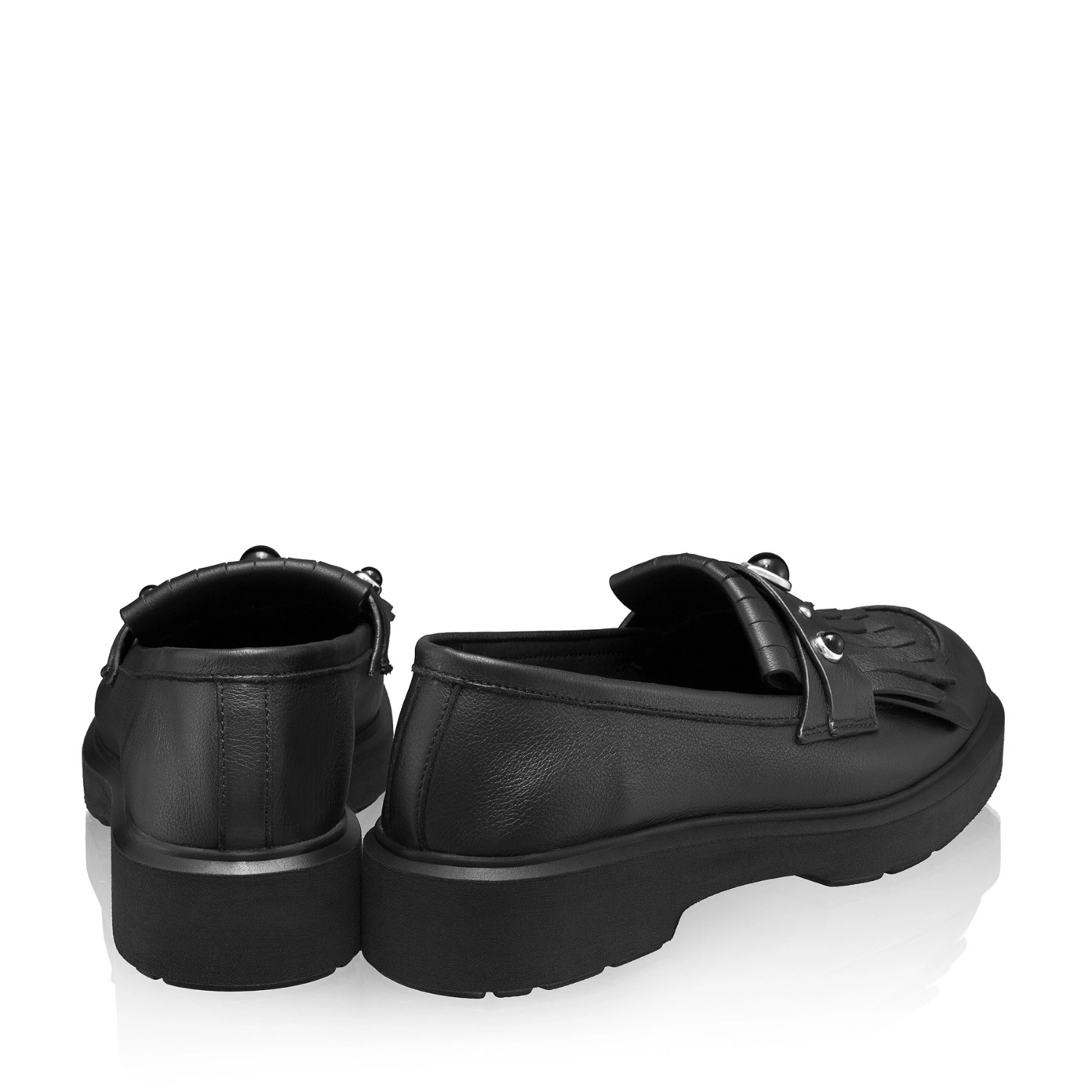 Imagine Pantofi Casual Dama 8542 Vitello Negru