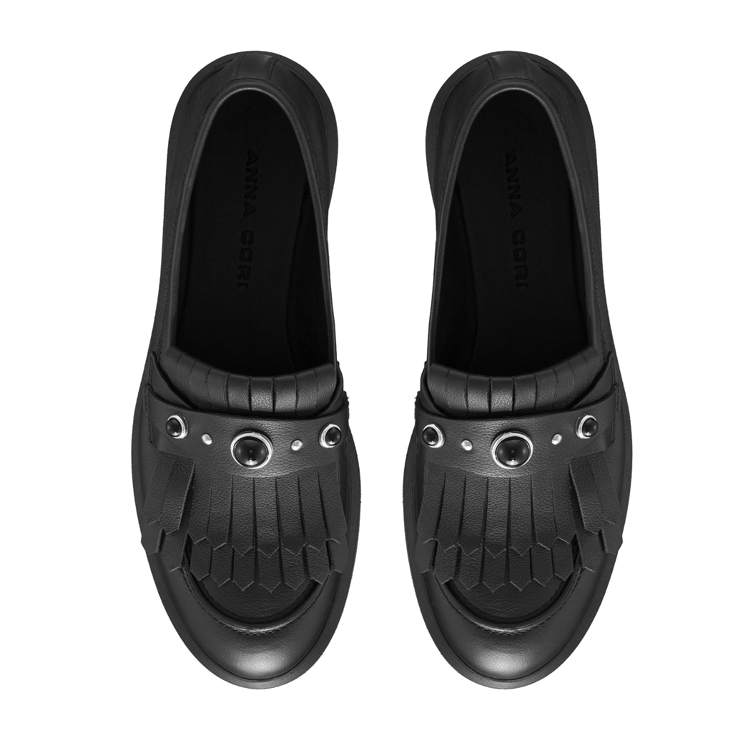 Imagine Pantofi Casual Dama 8542 Vitello Negru
