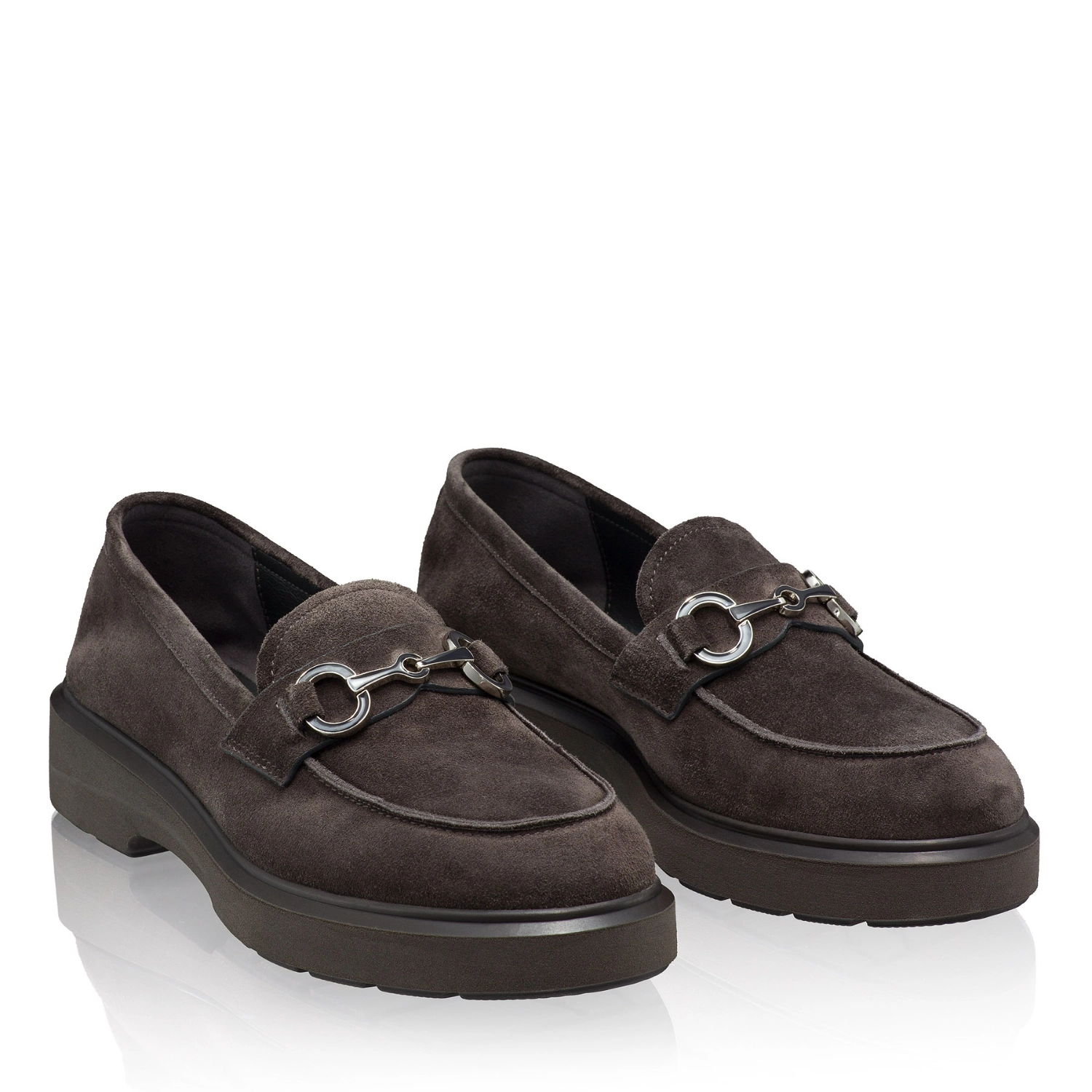 Imagine Pantofi Casual Dama 8531 Crosta Antracite