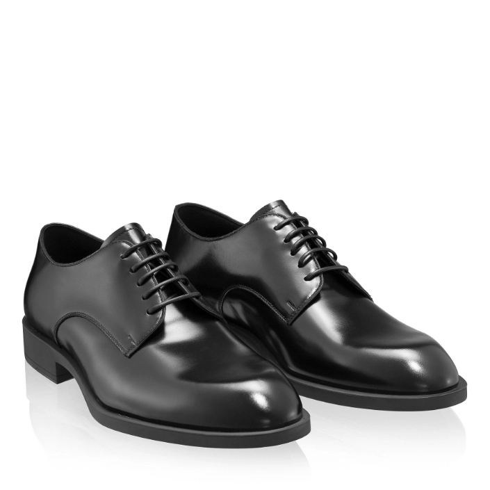 Pantofi Eleganti Barbati 7787 Vitello Negru