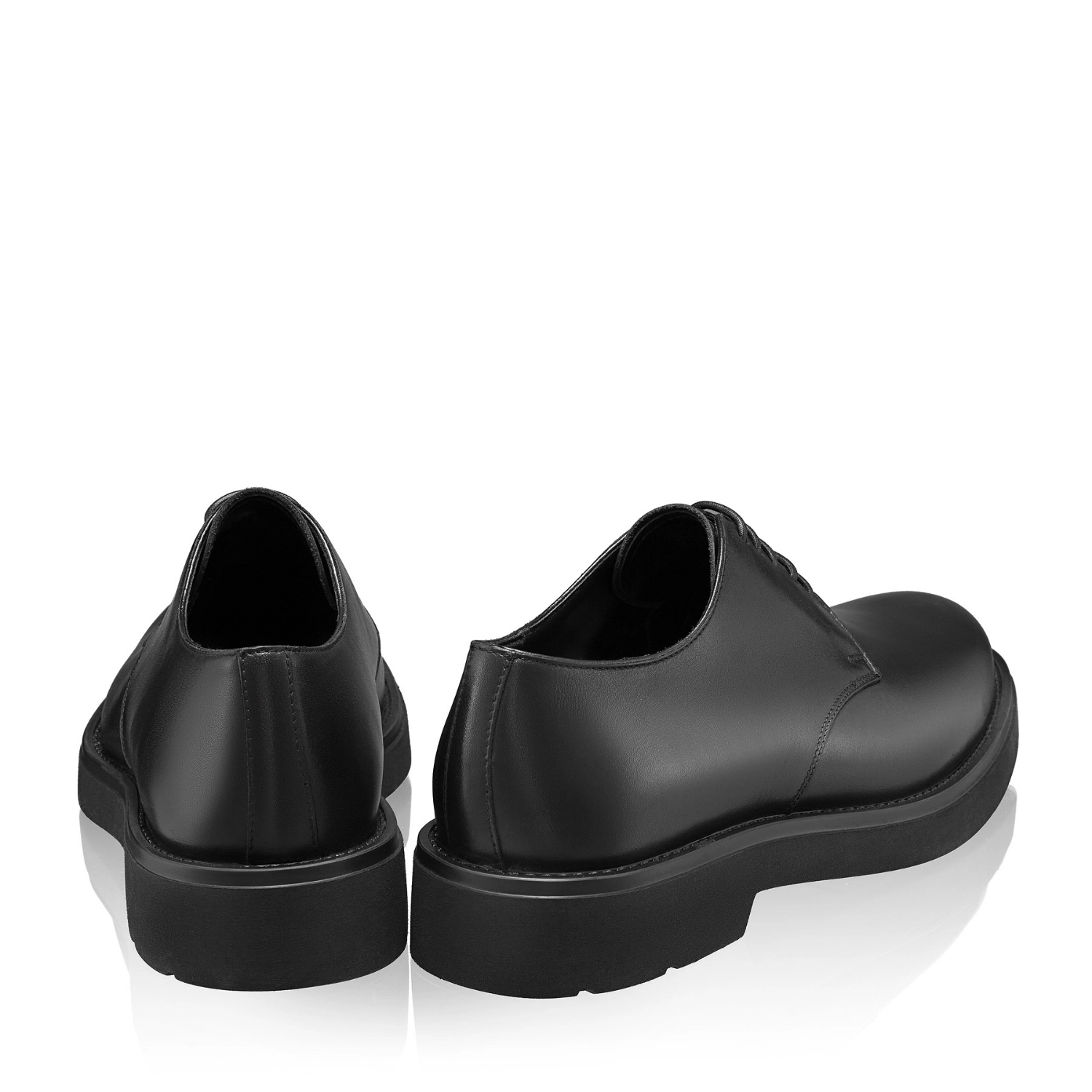 Picture of Men Natural Leather Loafers 7788 Vitello Black