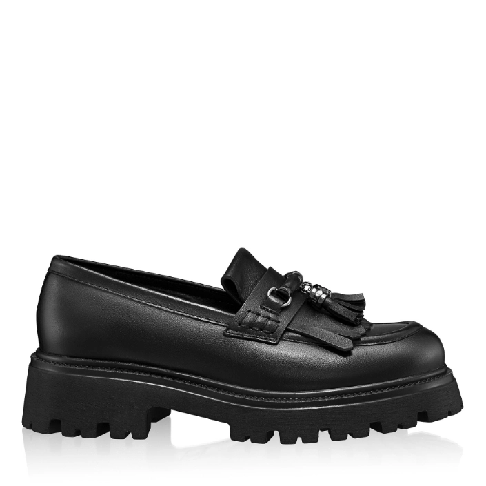 Imagine Pantofi Casual Dama 8263 Vitello Negru
