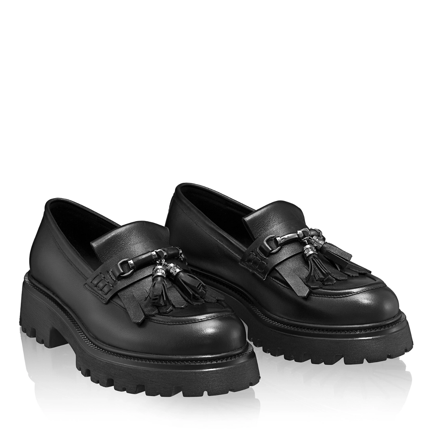 Imagine Pantofi Casual Dama 8263 Vitello Negru