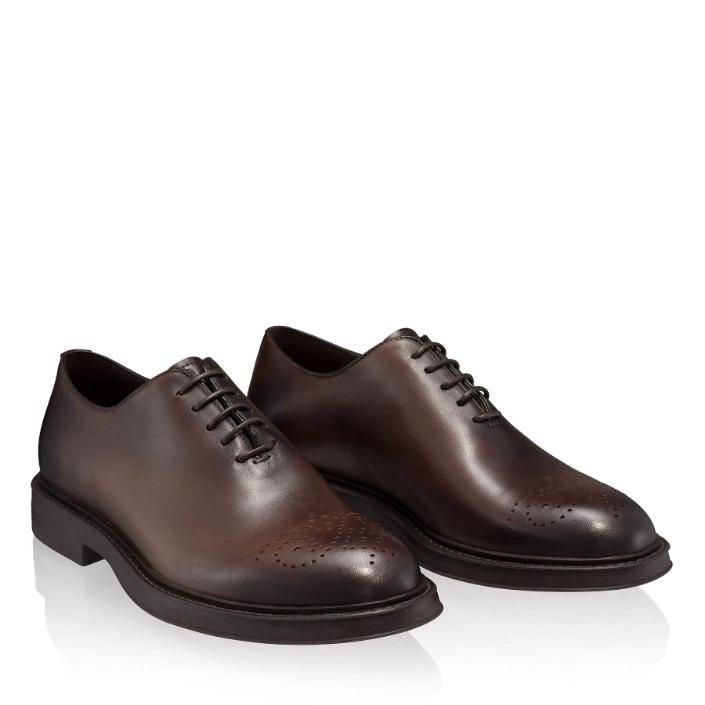 Pantofi Eleganti Barbati 7657 Vitello Maro