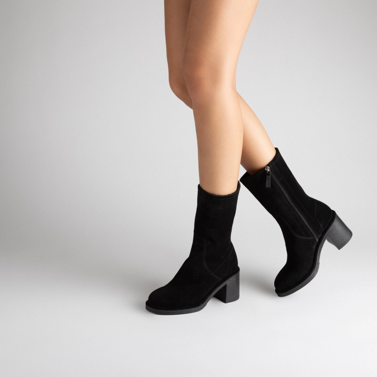 Imagine Ghete Dama 8179 Crosta Negru