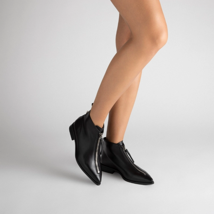 Ghete Dama 8574 Vitello Negru