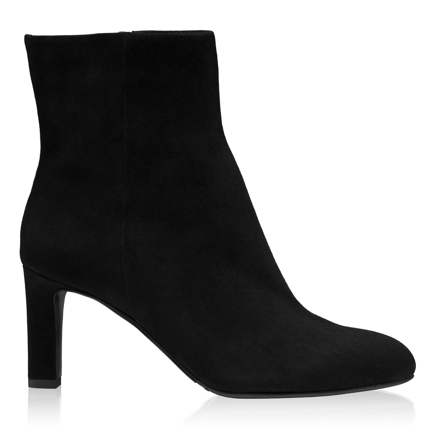 Picture of Women's Ankle Boots 8663 Camoscio Black