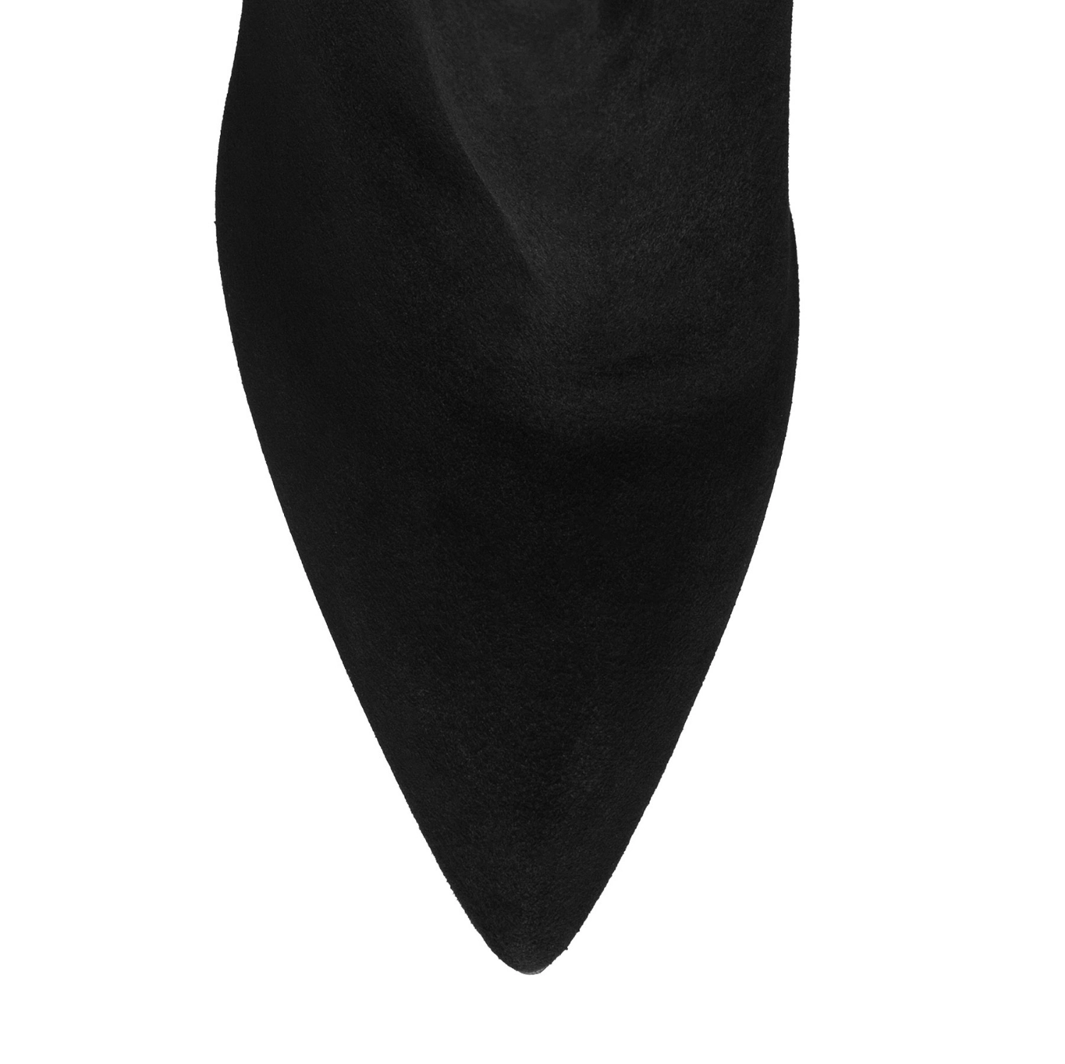 Imagine Botine Dama 8636 Camoscio Negru