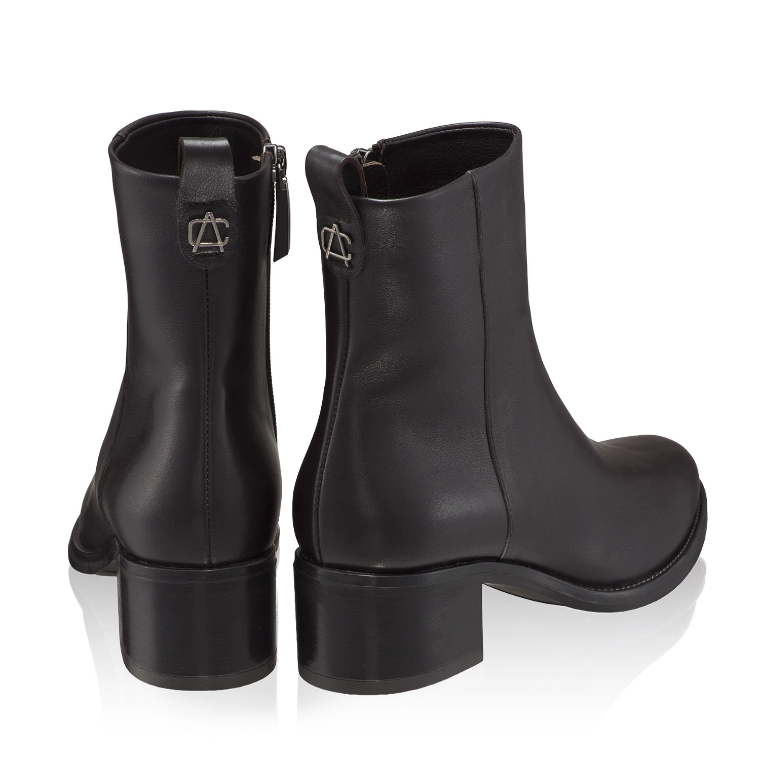 Picture of Women Leather Ankle-Boots 5933 Vitello Brown