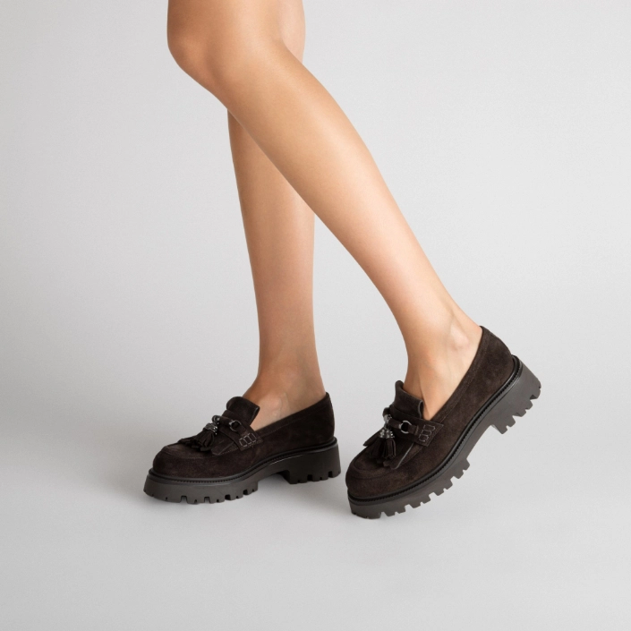 Pantofi Casual Dama 8263 Crosta T.moro