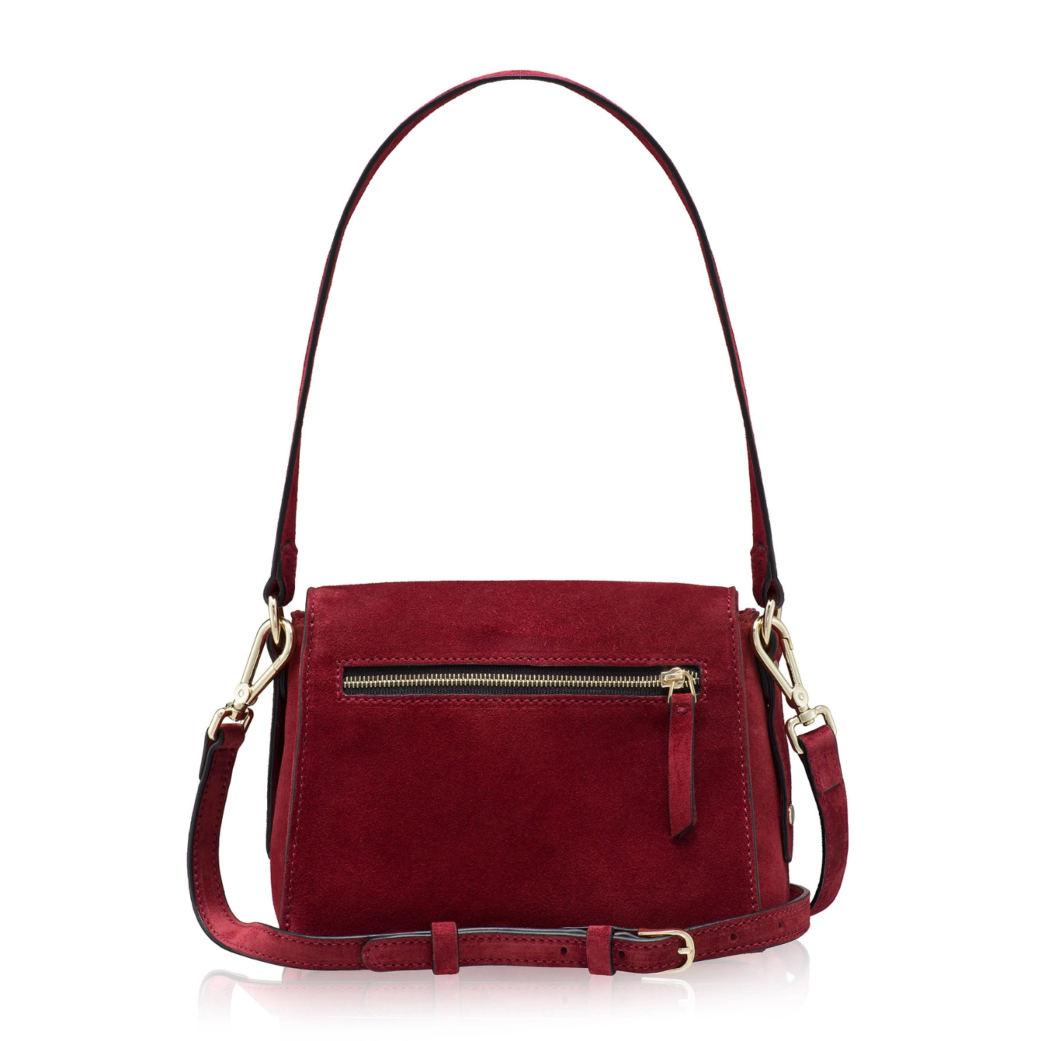 Picture of Women's shoulder bag BRIA 01 CROSTA CHERRY