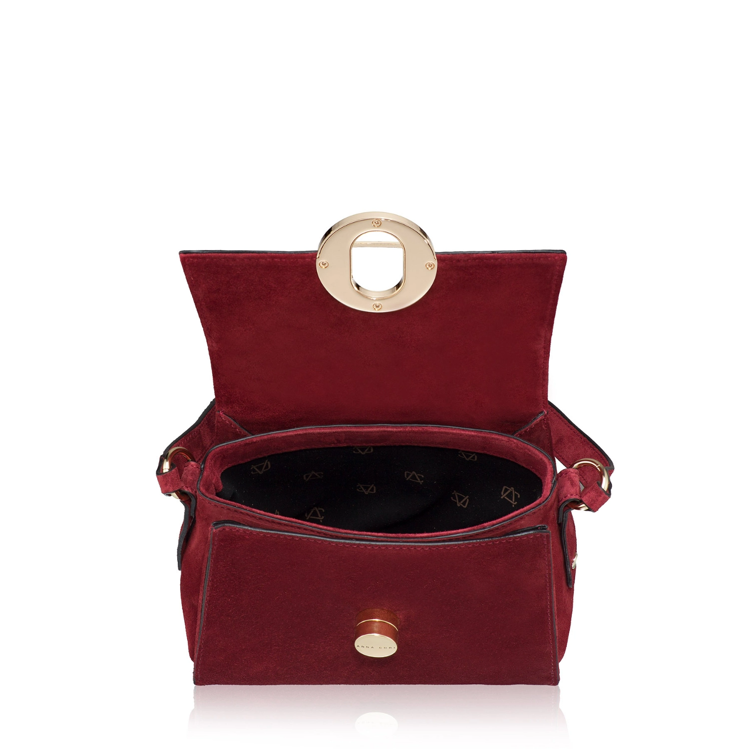 Picture of Women's shoulder bag BRIA 01 CROSTA CHERRY