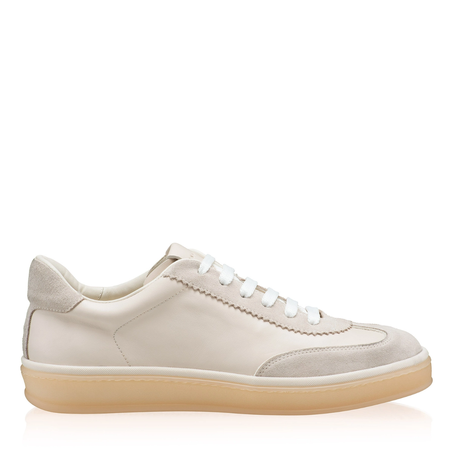 Imagine Pantofi Sport Dama 8658 Vitello Nude+Crosta Bej